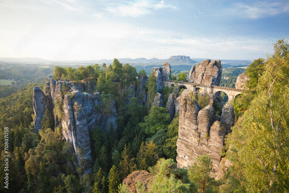 Obraz premium Dresden - Germany - Sandstone mountains