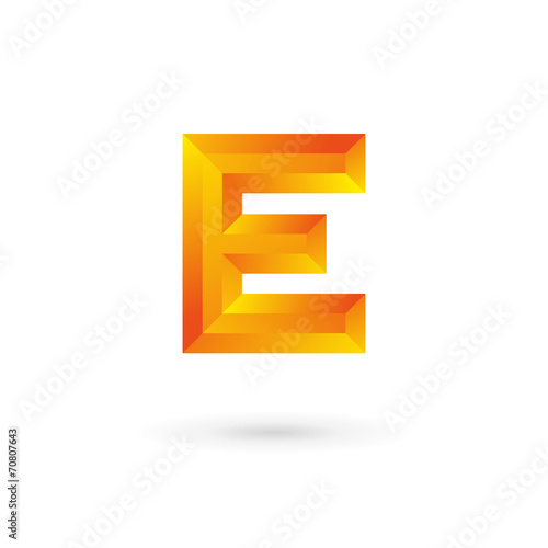 Letter E logo icon