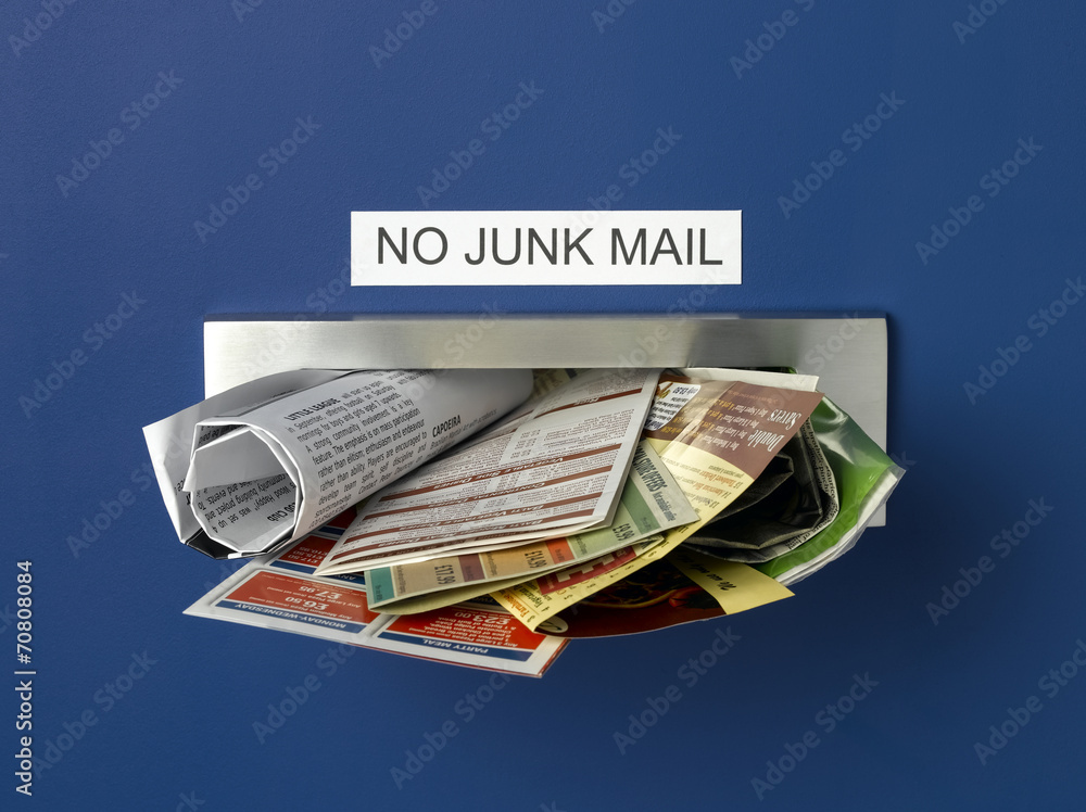 Εκτύπωση καμβά Junk Mail