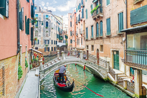 Canal in Venice, Italy © g215