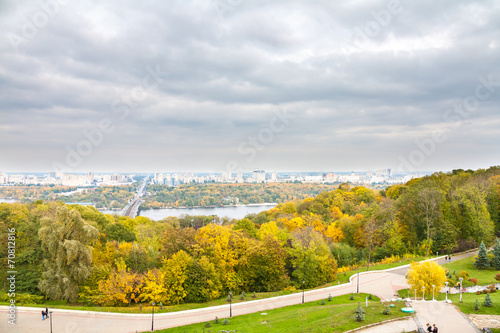 Autumn colors of Park "Slavy"
