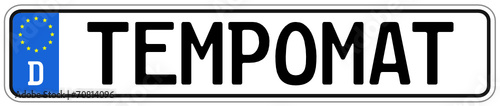 Tempomat Schild  #140928-svg14