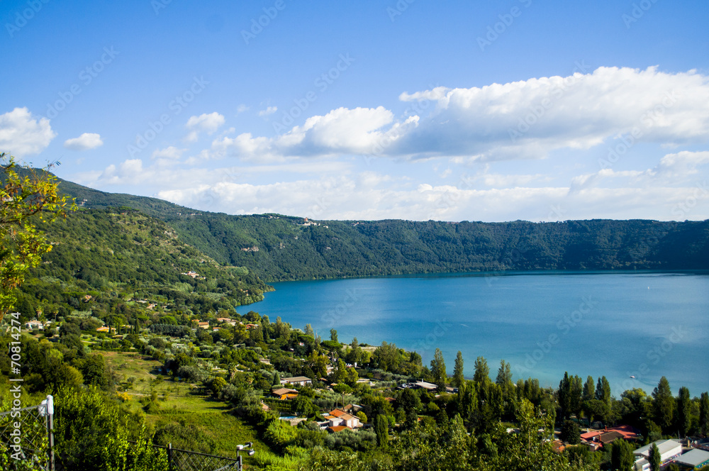 Fototapeta premium lago di castel gandolfo
