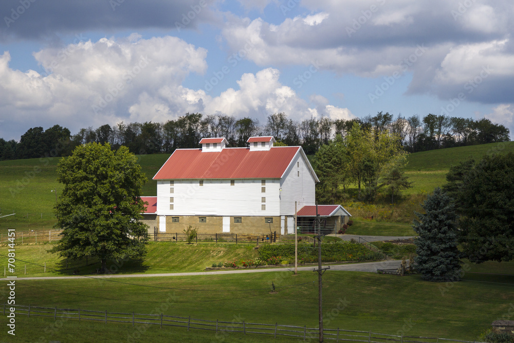 Farm House in the Countryside