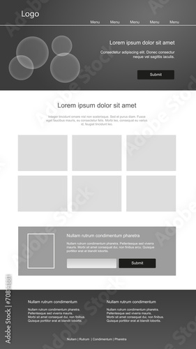 Graphic design websites. Responsive web design