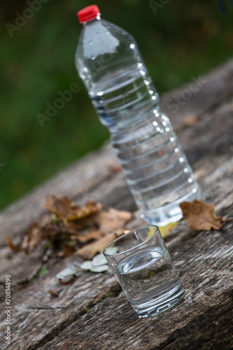 fresh drinking water at a hiking break