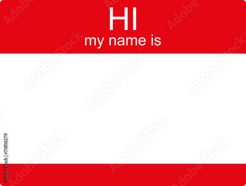 Namensschild