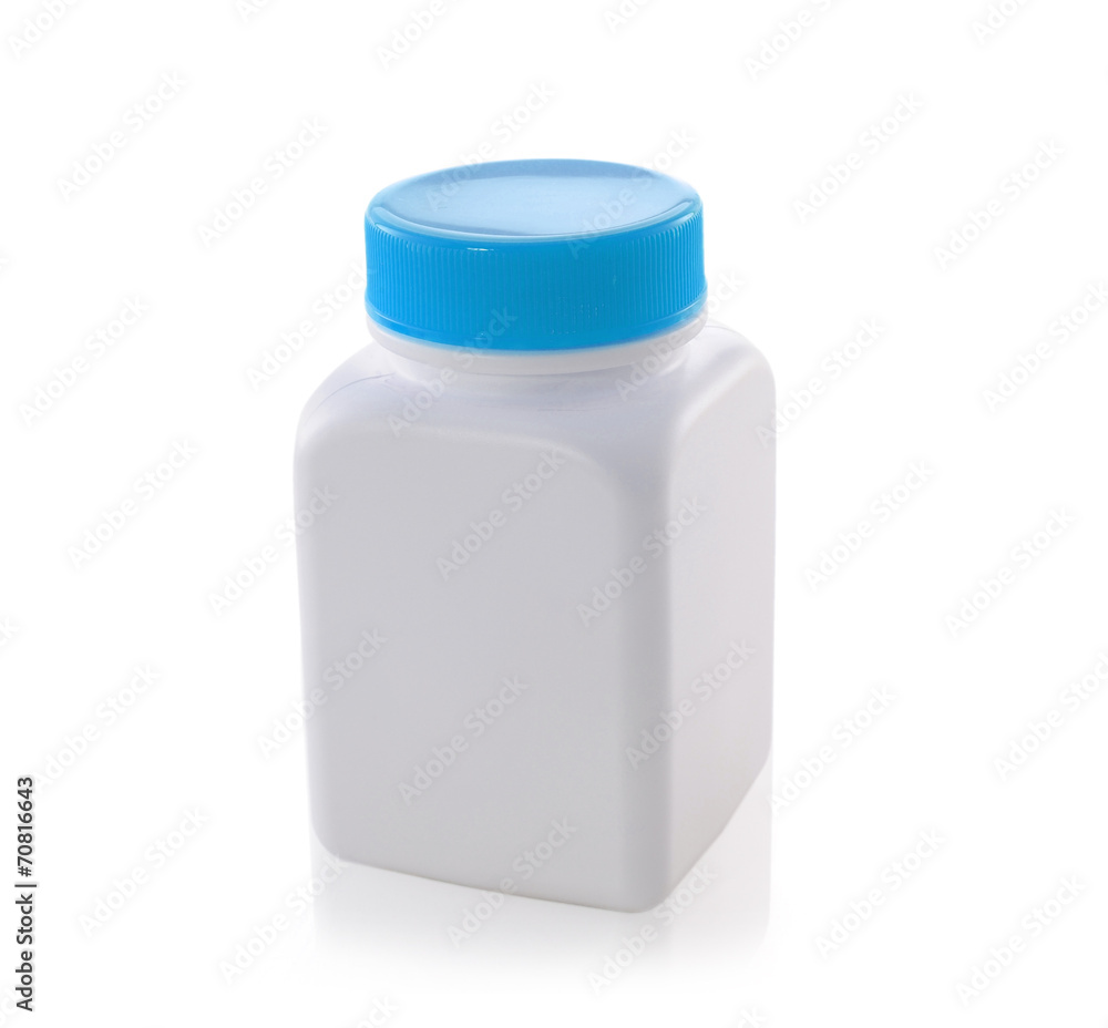 white bottles isolated on a white background white bottles isolated on a white background