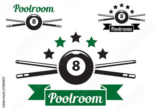 Billiard or snooker design