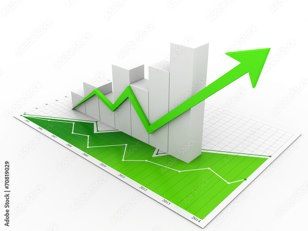 Business graph Business graph