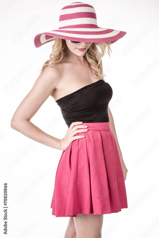 Portrait of beautiful blonde woman Portrait of beautiful blonde woman