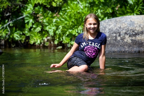 Playing in the River