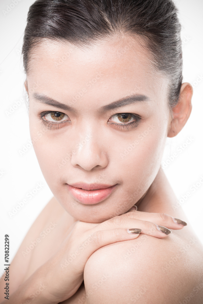 beautiful woman with perfect skin and face beautiful woman with perfect skin and face
