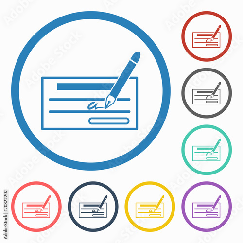 cheque icon