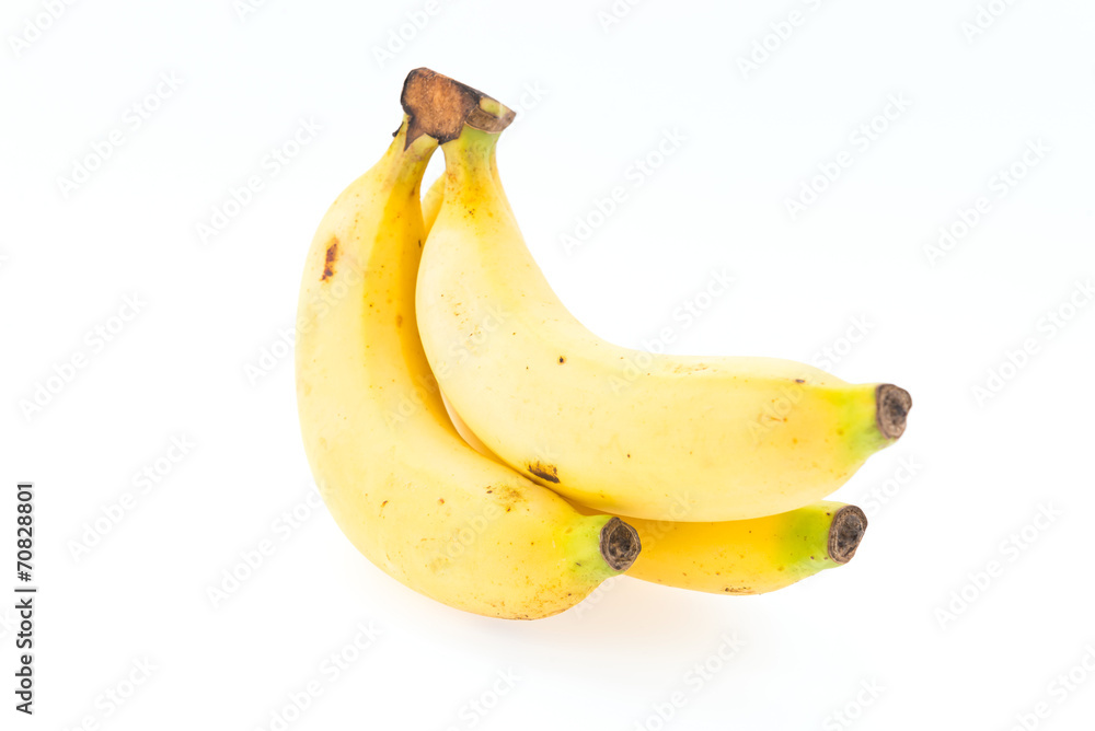 Banana isolated on white Banana isolated on white