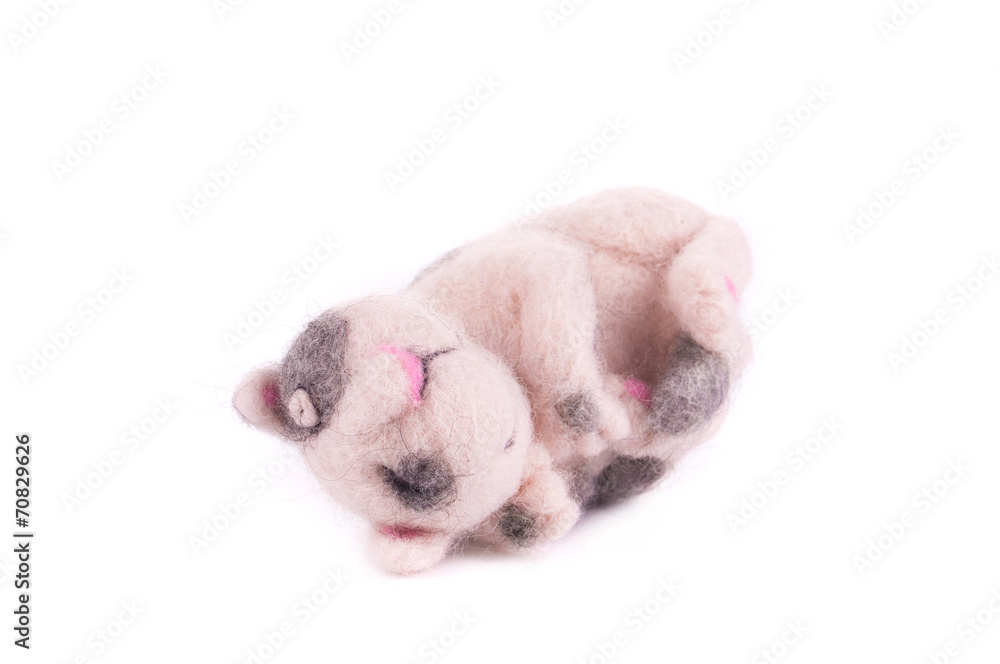 Funny handmade felt toy. Funny handmade felt toy.