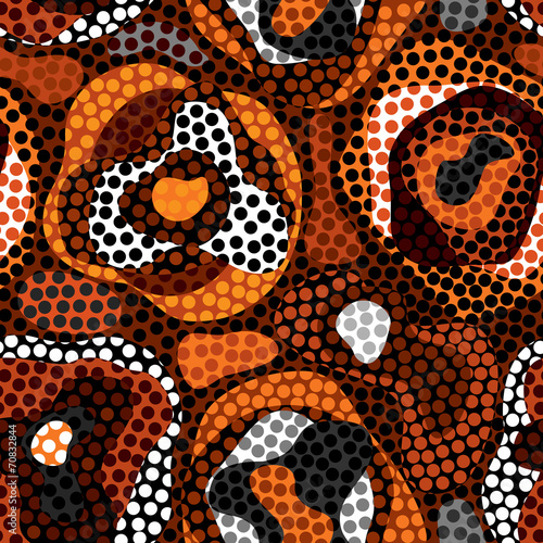 Abstract ethnic background