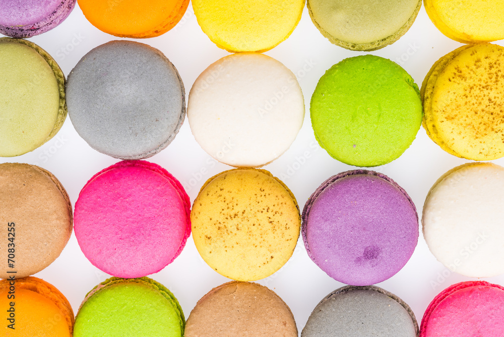 Macaroons background