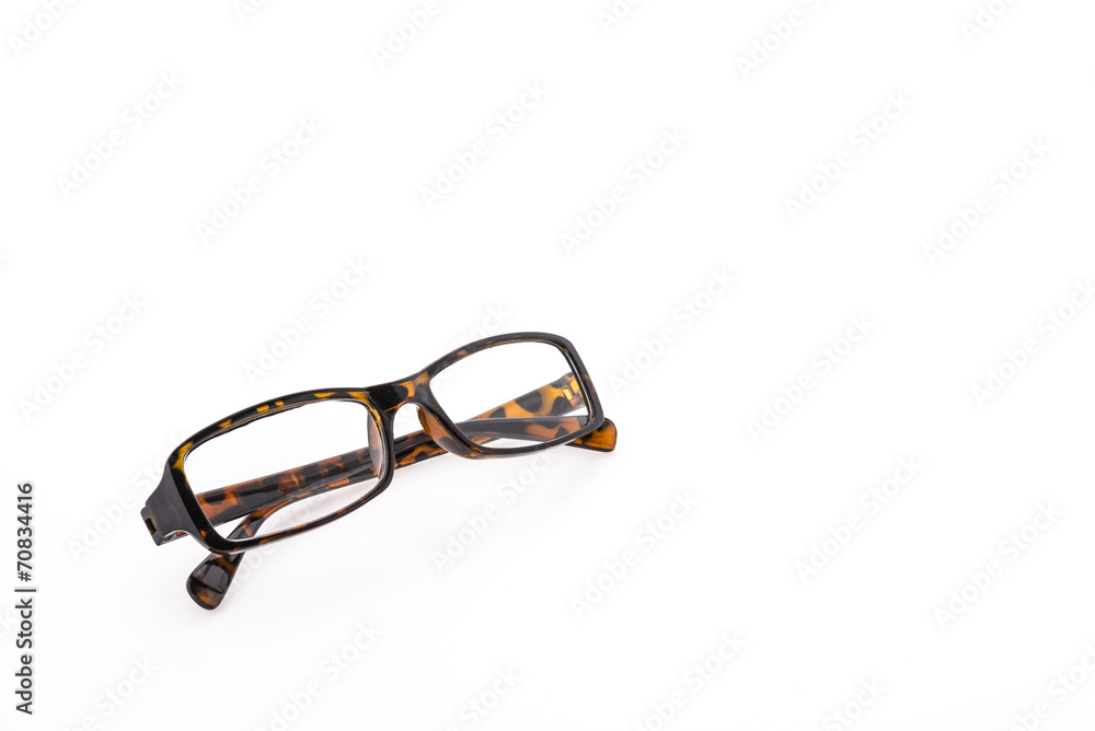 Eye glasses isolated on white background Eye glasses isolated on white background