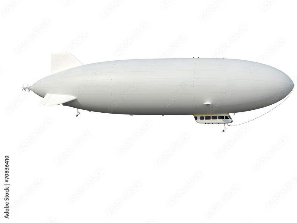 Illustrate of a airship Illustrate of a airship