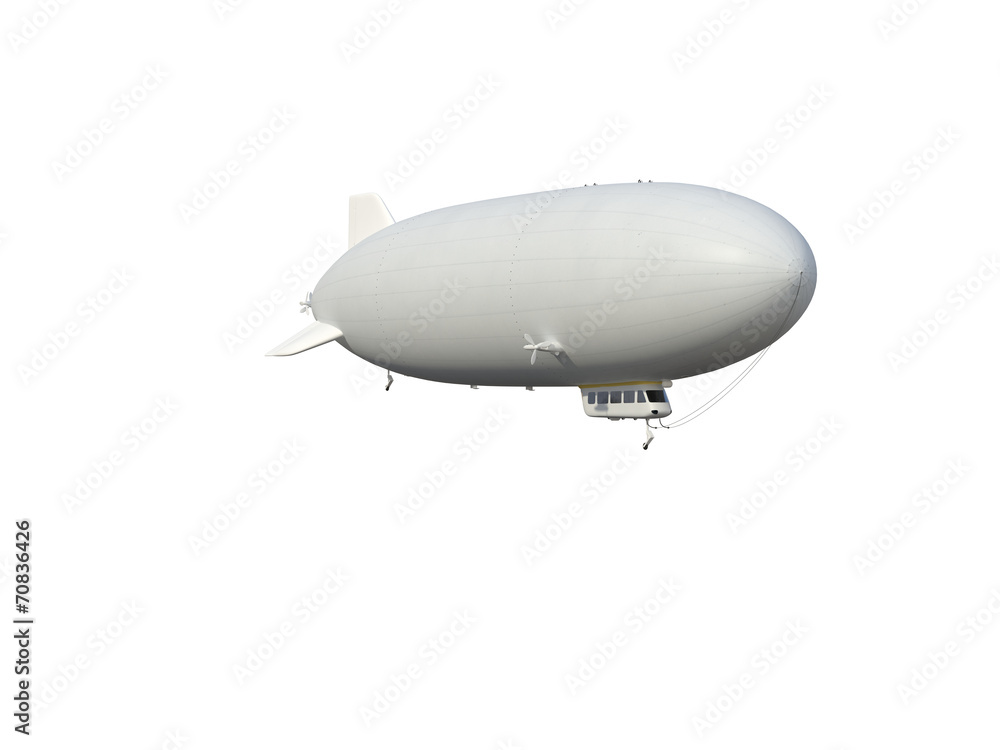 Illustrate of a airship Illustrate of a airship