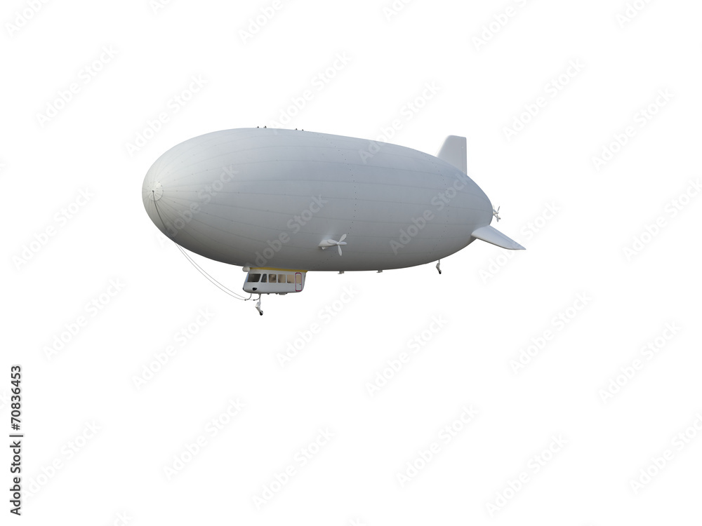 Illustrate of a airship Illustrate of a airship