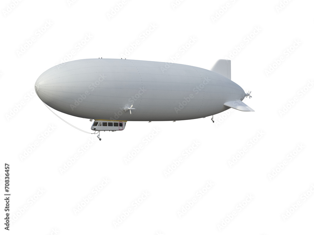 Illustrate of a airship Illustrate of a airship