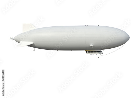 Illustrate of a airship