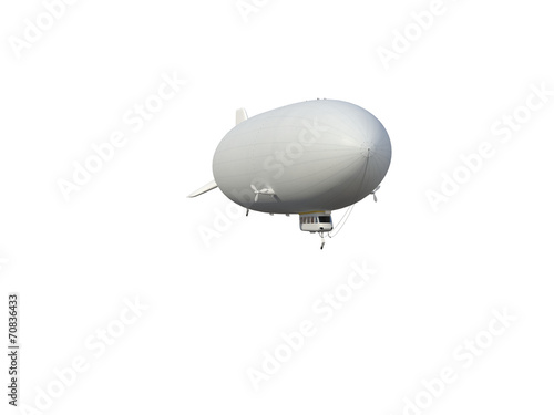 Illustrate of a airship