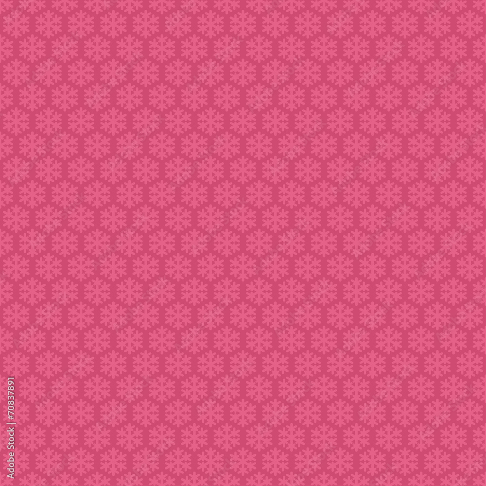 Pink seamless snowflakes pattern. Vector snow background. Pink seamless snowflakes pattern. Vector snow background.