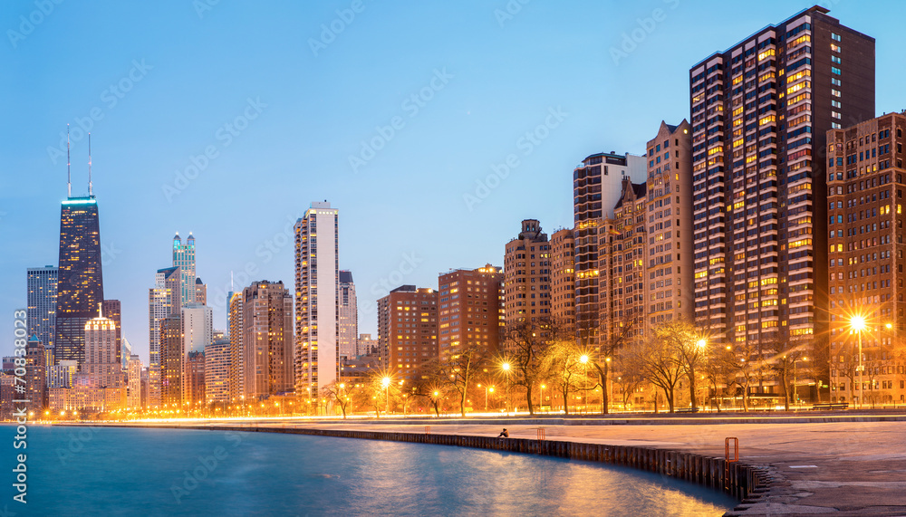 Fototapeta premium Chicago Panorama USA