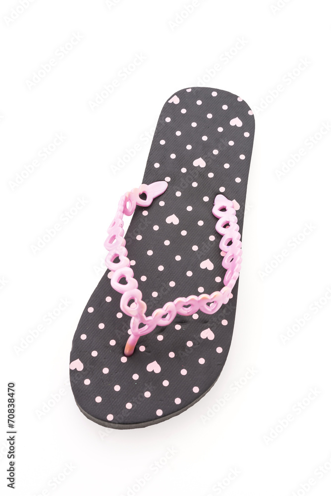 Flip flop isolated on white background Flip flop isolated on white background