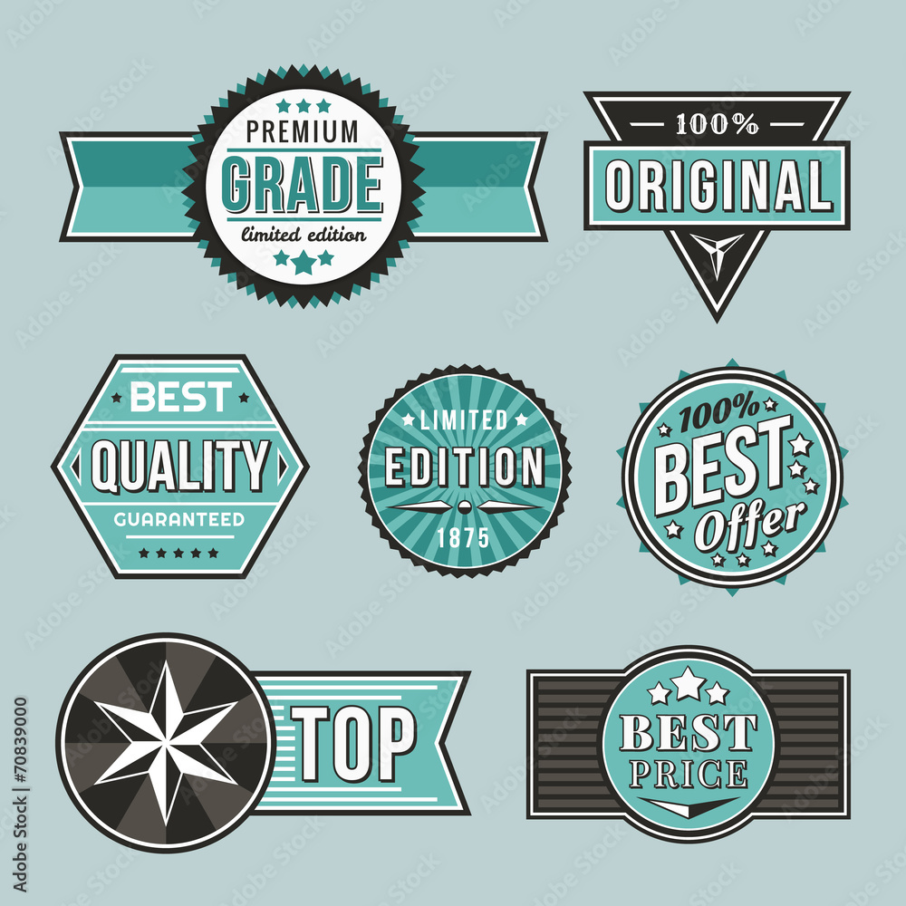 Obraz premium Retro signs