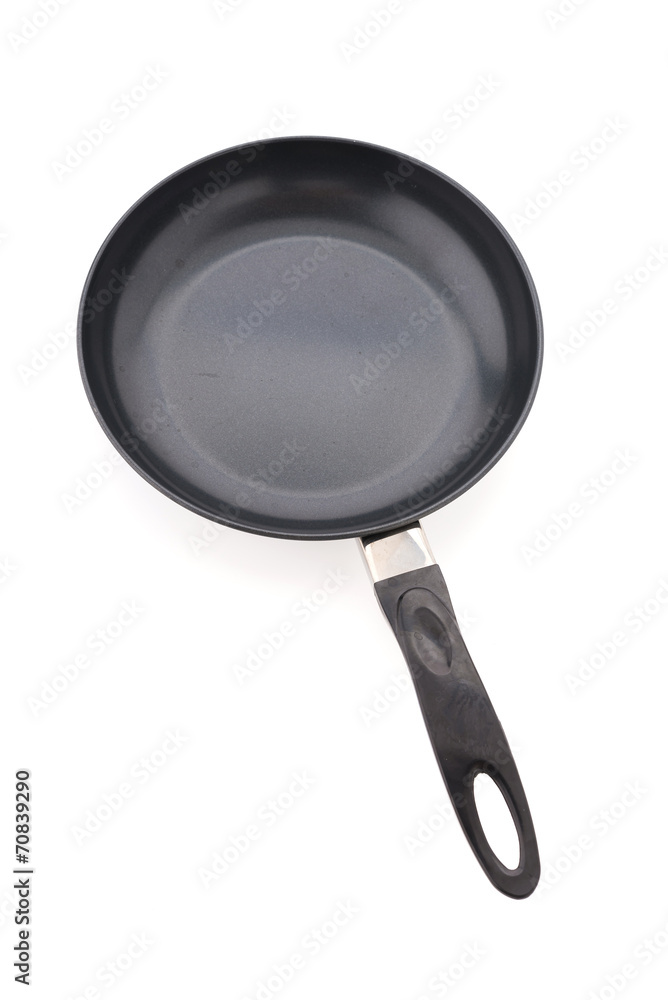 Iron pan isolated on white background Iron pan isolated on white background