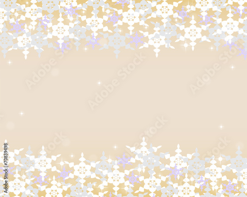 Christmas background with snowflakes
