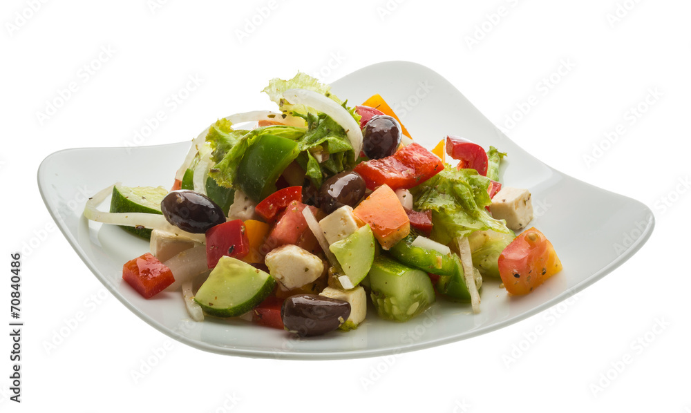 Delicous greek salad