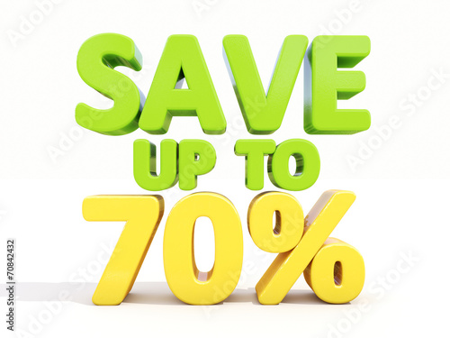 Save up to 70%