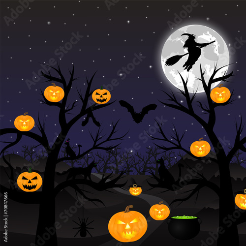 Halloween night
