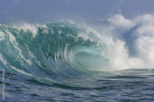 USA, Hawaii, Oahu, wave at the North shore #70849259