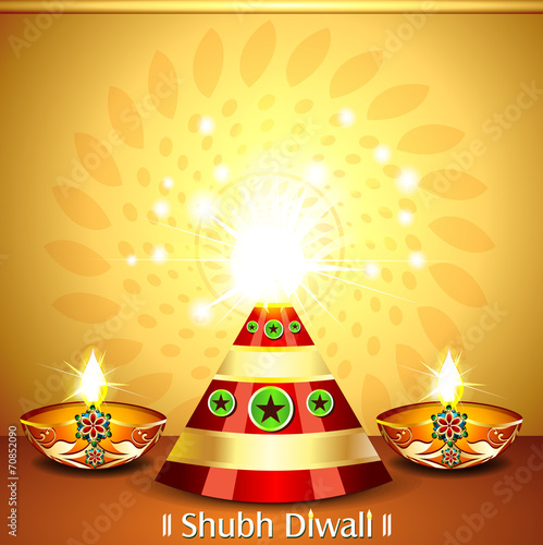 Diwali Cracker Background