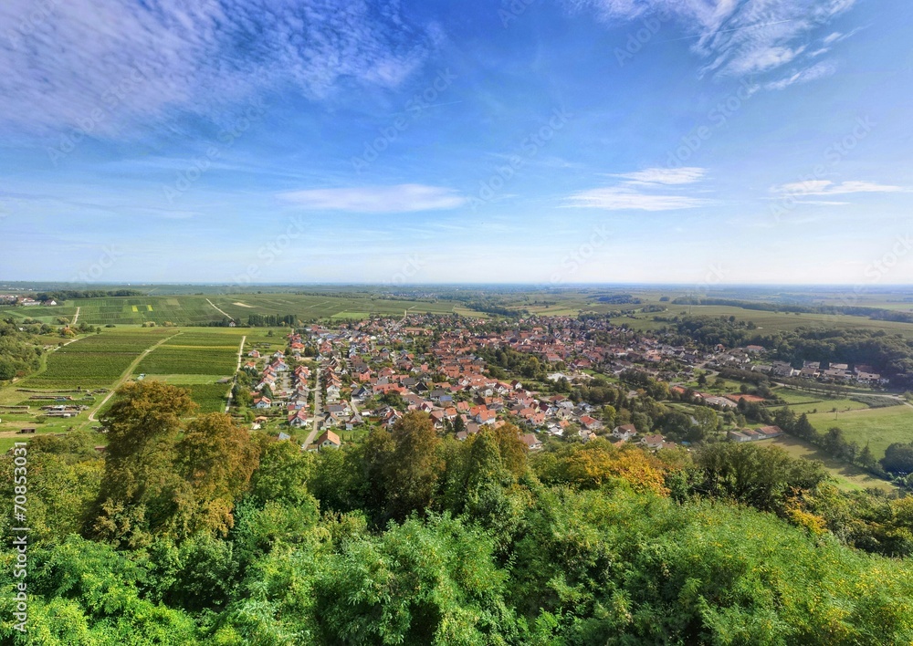 Blick von der Burg Landeck Blick von der Burg Landeck