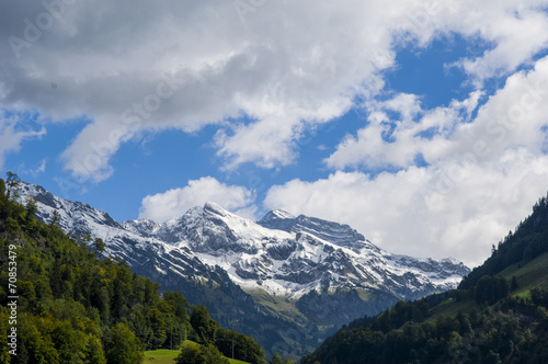 Berge beim Melchtal im Kanton Obwalden, Schweiz © tauav