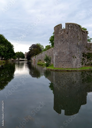 Exterior from Bishops Palace in Wells