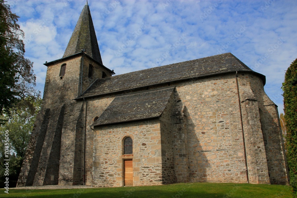 Fototapeta premium Eglise de Sadroc (Corrèze)