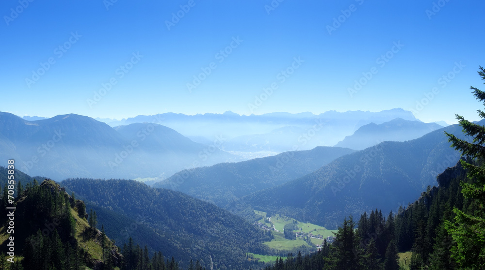 view from the Laber mountain