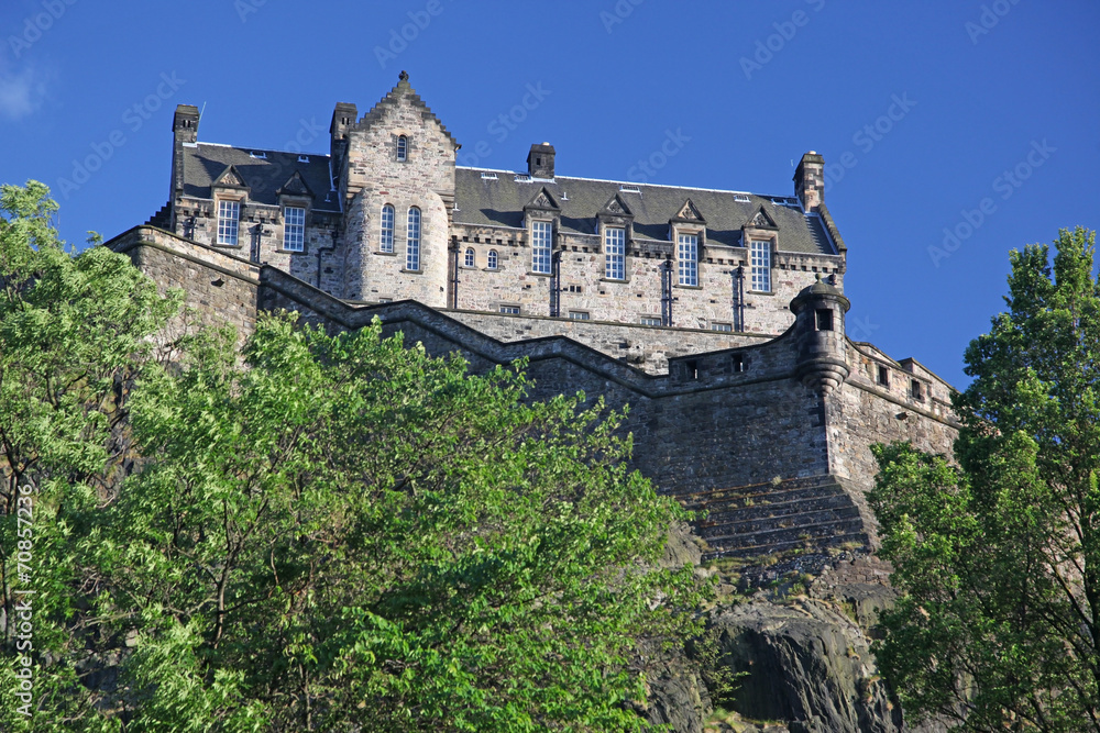 Obraz premium Edinburgh Castle , Scotland, UK