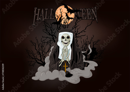 Horror nun