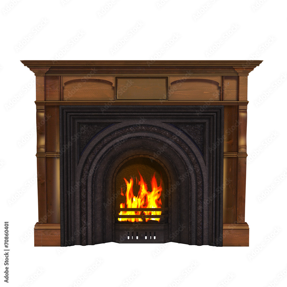 Fototapeta premium Fire place