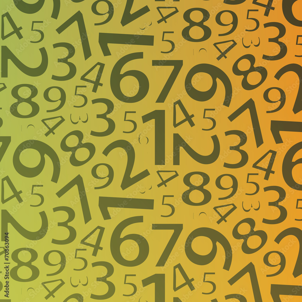 Background With Numbers Background With Numbers