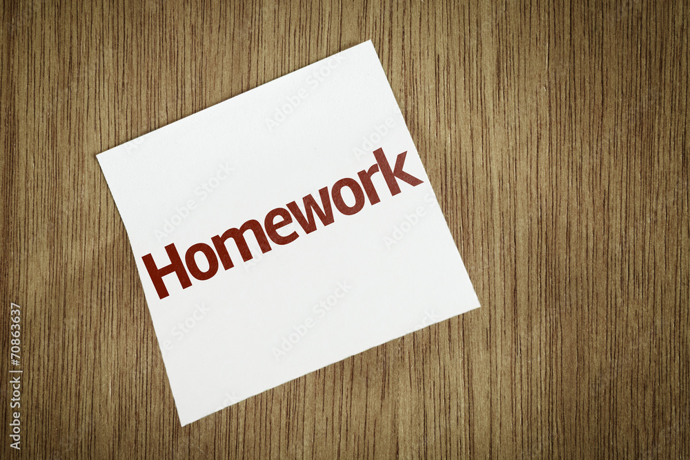 Homework on Paper Note on texture background Homework on Paper Note on texture background